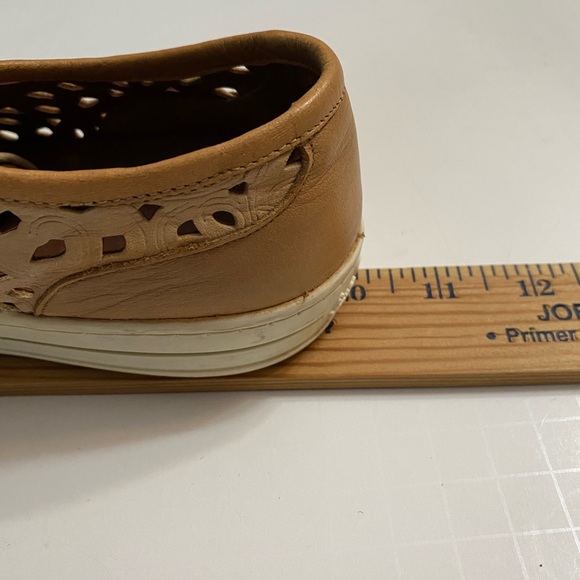 Franco Cuadra Brown casual Women's Python Snakeskin Leather Sneakers US 7-71/2 - Picture 11 of 15